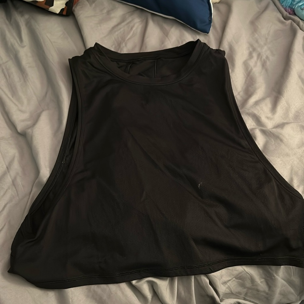 Lululemon black muscle top